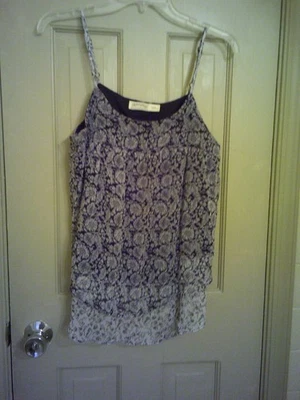 Ladies Faded Glory Brand Tank Top, Size 4-6. Spaghetti straps, scoop neck. - Image 1 of 2