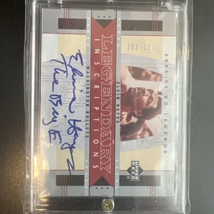 2003-04 UD Legends ELVIN HAYES #LI-EH Auto Inscriptions The Big E #93/100 - Picture 1 of 3