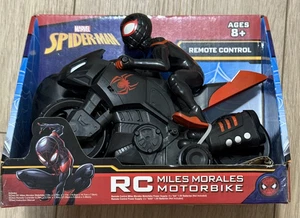 Marvel Spider-Man Miles Morales Remote Control Motorbike RC Ages 8+ NEW - Picture 1 of 4