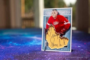 Terry Sawchuk Detroit Red Wings Vintage Signature Cut Card - Autographed - Picture 1 of 4