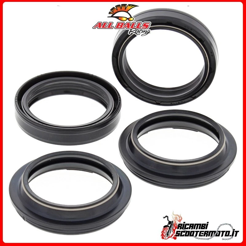 KIT PARAOLI E PARAPOLVERE FORCELLA ALL BALLS SUZUKI TL 1000 S 1997-2001 56-135#4 Foto 1 de 1