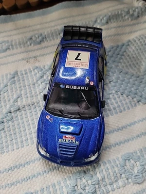 Coche de juguete modelo Subaru Impreza WRC 2007 Kinsmart KT5328 escala 1:36, 5 pulgadas Foto 1 de 4