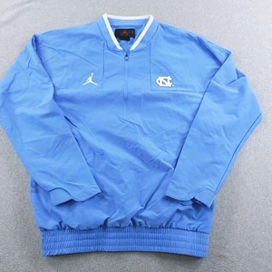 North Carolina Tar Heels Jacke Herren klein blau NCAA Basketball Viertelreißverschluss Nike - Bild 1 von 16