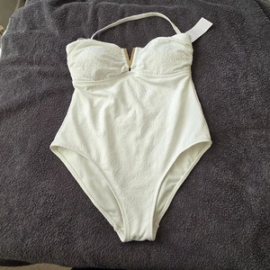 White swimsuit size 14 marks and spencer - Picture 1 of 6