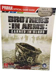 Prima Brothers In Arms Earned In Blood Official Game Guide PC PS2 Xbox - Picture 1 of 12