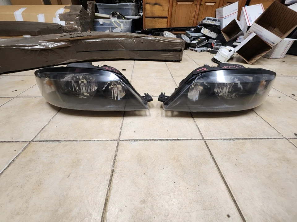 Faros halógenos izquierdo derecho Lincoln LS 2003 2004 2005 2006 Foto 1 de 4