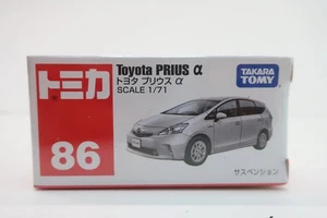 Takara Tomy #86 Grey Toyota Prius Alpha 1:71 Scale Diecast Factory Sealed - Picture 1 of 6
