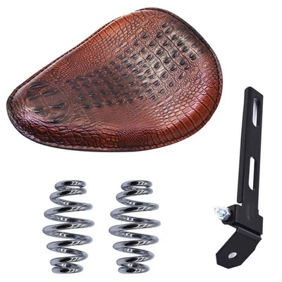 Bobber Motorcycle Solo Seat Spring Black For Honda Shadow Spirit ACE VT 1100 750 - Изображение 1 из 4