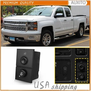 Fog Light Cargo Lamp Switch for Chevrolet Silverado GMC Sierra & More (15143597) - Picture 1 of 14