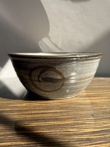 Michael Leach Studio Pottery Bowl – 20th C British Collectible, Stamped - Picture 1 of 10