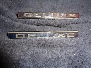 1971 1972 Chevy C/K Pickup Truck DELUXE Fender Emblems Badges Nameplates 3994687 - Picture 1 of 4