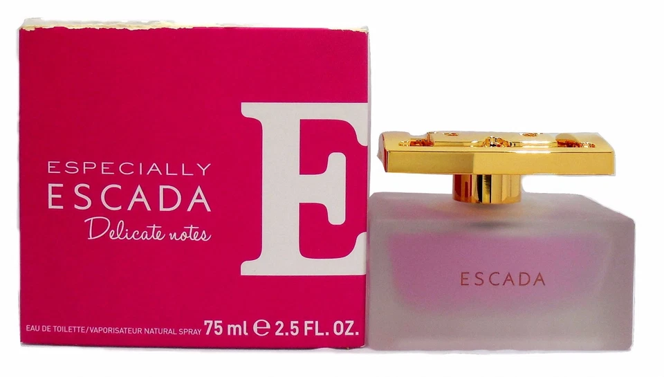 ESCADA ESPECIALLY DELICATE NOTES EAU DE TOILETTE SPRAY 75 ML/2.5 FL.OZ. (D) - Image 1 of 2