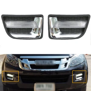 1 Set LED DRL Daytime Running Lights Fog Light For ISUZU D-MAX DMAX 2014-2017 - Picture 1 of 6