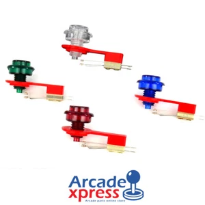 Boton Pinball completo Soporte Translúcido Switch Leaf Button Flipper Williams - Picture 1 of 9