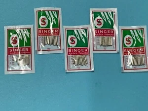 50 Singer Nadeln- Flachkolbennadel für Nähmaschinen Stärke 70,80,90,100,110 - Bild 1 von 7