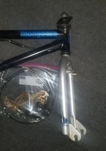 Mongoose Facade Bike Frame & Fork Bmx Haro Se Dk Gt Dyno Free Agent Mosh Redline - Picture 1 of 9