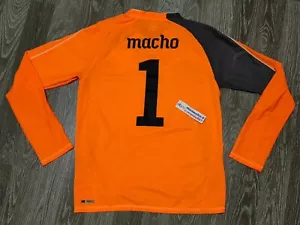 Jürgen Macho #1 Jersey Goalkeeper Shirt Austria Puma XL Trikot Soccer Orange - Picture 1 of 5