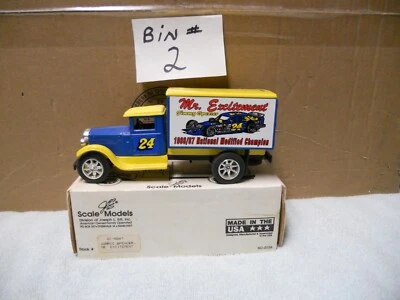1/25 ERTL Freight Truck Bank 1993 Mr. Excitement Jimmy Spencer #281 of 600 - Image 1 of 3