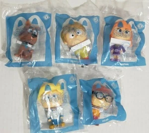 2021 McDonald's Scooby-Doo! Happy Meal Toys - Set of 5 All New in Package - Picture 1 of 12