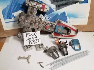 1999 POTF Red Y-Wing CHOOSE Canopy Top Cannon Vintage Star Wars Engines Struts - Bild 1 von 19