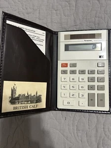 VINTAGE VITRONIC DUAL POWER CACULATOR - Picture 1 of 8