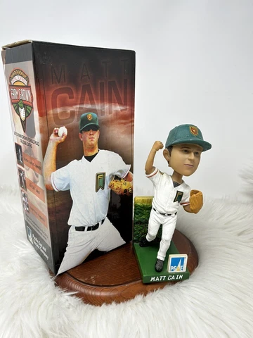Matt Cain 2013 Farm Grown Fresno Grizzlies Bobblehead Cover