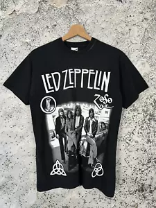 Led Zeppelin Rock Band 90s Black T-shirt Size S-5XL - Picture 1 of 6