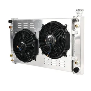 3 Row Radiator Shroud Fan for 88-99 Chevy Truck GMC C/K C1500 C2500 C3500 - Picture 1 of 9