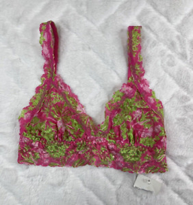 *NWT* Hanky Panky Love Lilly Pulitzer 12831 Women's Crossover Lace Bralette - XS
