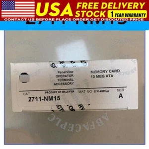 Tarjeta de memoria 2711-NM15 NUEVA ALLEN BRADLEY 2711 NM15 envío gratuito stock en EE. UU. - Imagen 1 de 5