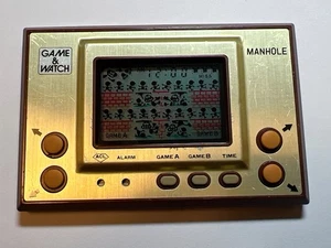 NINTENDO GAME AND & WATCH Manhole 1981 Direct From Japan Very Rare - Picture 1 of 8