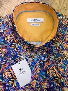 Claudio Lugli Short Sleeve Shirt 4XL - Picture 1 of 2