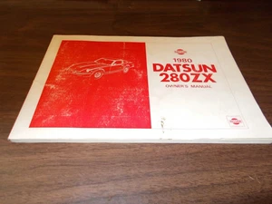 1980 Datsun 280 ZX Original Owner's Manual - Picture 1 of 1
