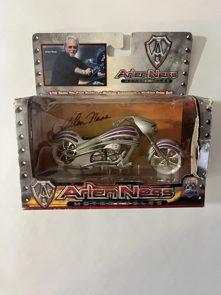 Iron Legend  Arlen Ness 1/18 Scale, Diecast Replica ￼ - Image 1 of 3