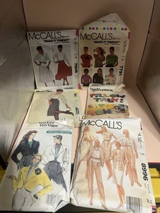 Konvolut 6 Vintage Mode Schnittmuster - Verkauf wie vorgefunden - Bild 1 von 6
