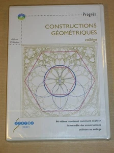 CD ROM PC / CONSTRUCTIONS GEOMETRIQUES COLLEGE / RARE, NEUF SOUS CELLO - Imagen 1 de 1