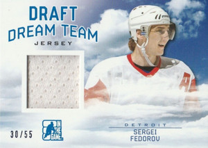 2014-15 ITG Draft Prospects Draft Dream Team Jersey Blue #DT21 Sergei Fedorov/55