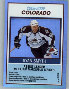 2009-10 O-Pee-Chee Team Checklists #TC8 Colorado Avalanche (ref 162501)