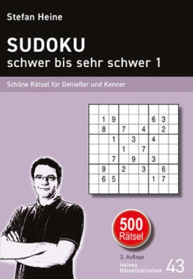 SUDOKU - schwer bis sehr schwer 1 | Stefan Heine | 2016 | deutsch - Bild 1 von 2