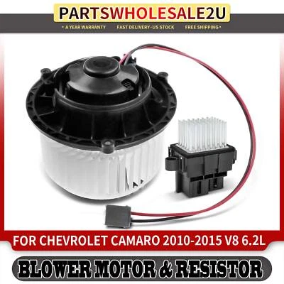 Nuevo kit de resistencia del motor soplador de calefacción HVAC para Chevrolet Camaro 2010 2011-2015 Foto 1 de 4