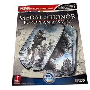 Medal of Honor European Assault Prima official game guide book manual - Picture 1 of 6