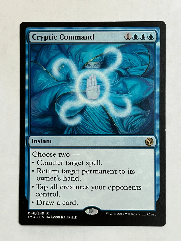 MTG Cryptic Command IMA 48 Nonfoil R Lightly Played - Image 1 of 2