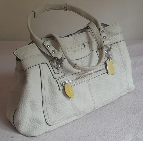 Borsa a tracolla Coach ciottoli morbida fresata cowride artigianale superiore F14682