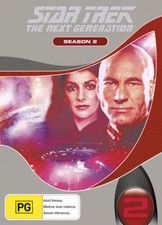 STAR TREK: THE NEXT GENERATION - SEASON 2 (1989) [NEW DVD]
