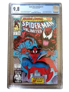 Spider-Man Unlimited 1 CGC 9.8 Maximum Carnage 1 of 14 1st App Shriek - Bild 1 von 2
