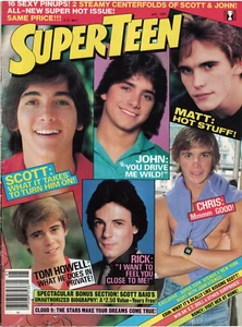 Rivista SuperTeen maggio 1983 John Stamos Scott Baio Rick Springfield ET film - Foto 1 di 21