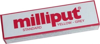 Milliput Standard Modelliermasse 113.4g Yellow Grey (Epoxy Putty) modellieren
