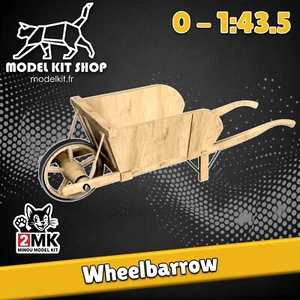 1:43.5 / 0 Scale - Brouette by modelkit.fr - Photo 1/5