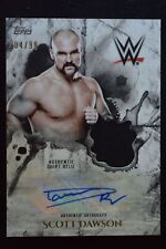 2018 Topps WWE Undisputed Autographed Relics SCOTT DAWSON /99