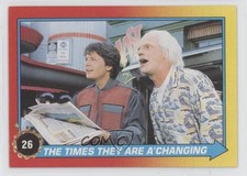 1989 Topps Back to the Future Part II The Times They are A'Changing #26 0d3